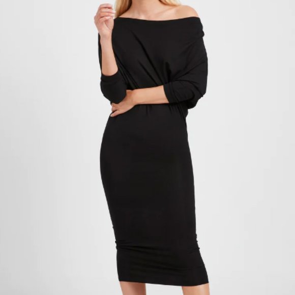 Marcella Dresses & Skirts - Marcella NYC Julia Dress Boatneck Black    Size Large / XL